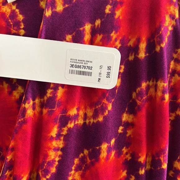 NWT Soft Surroundings Kaveri
Dress Purple Red Jersey Knit
Stretch Short Sleeve - Picture 5 of 6